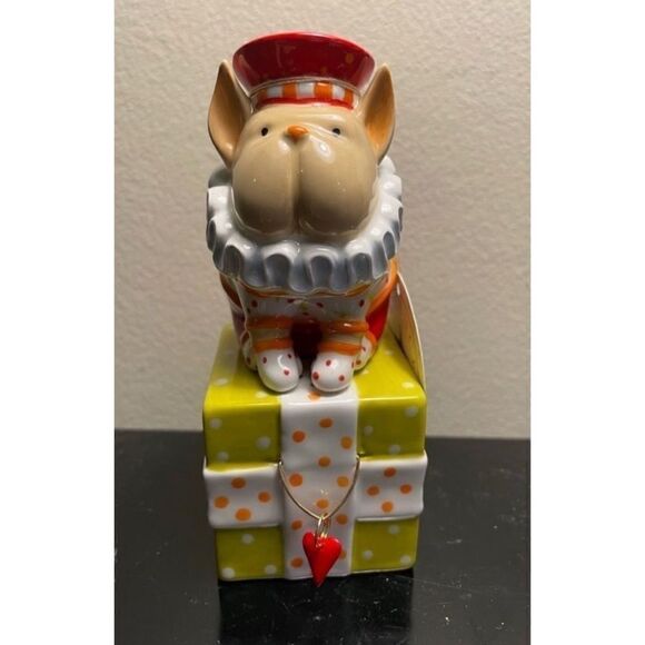 Patience Brewster SALT & PEPPER Shakers
FRENCH BULLDOG ON GIFT Krinkles
Creator - Picture 5 of 5